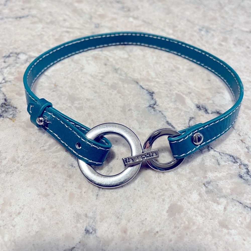 Lia Sophia leather choker